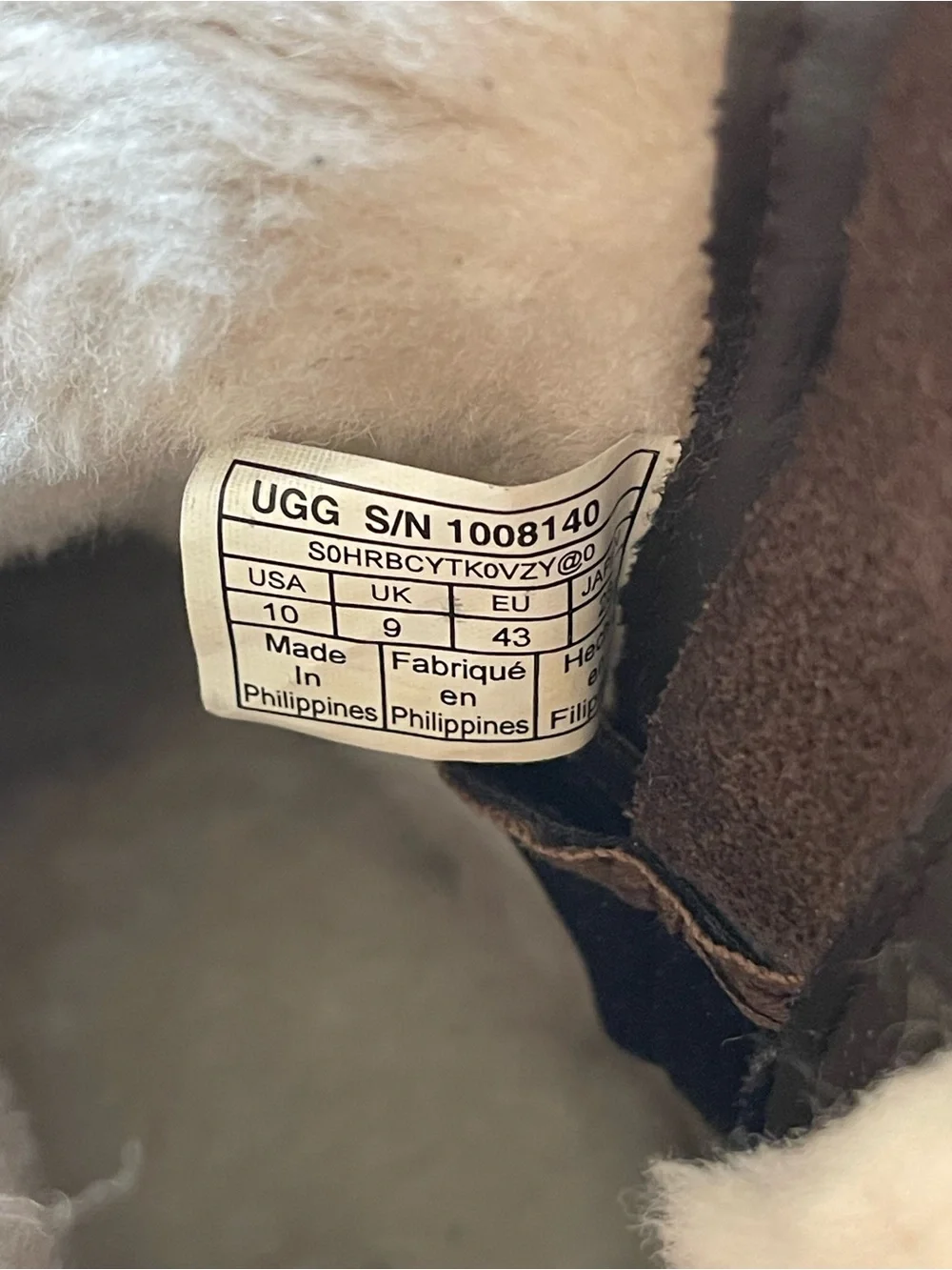 UGG Men' s Hendren TL Waterproof Leather Boot Size 10